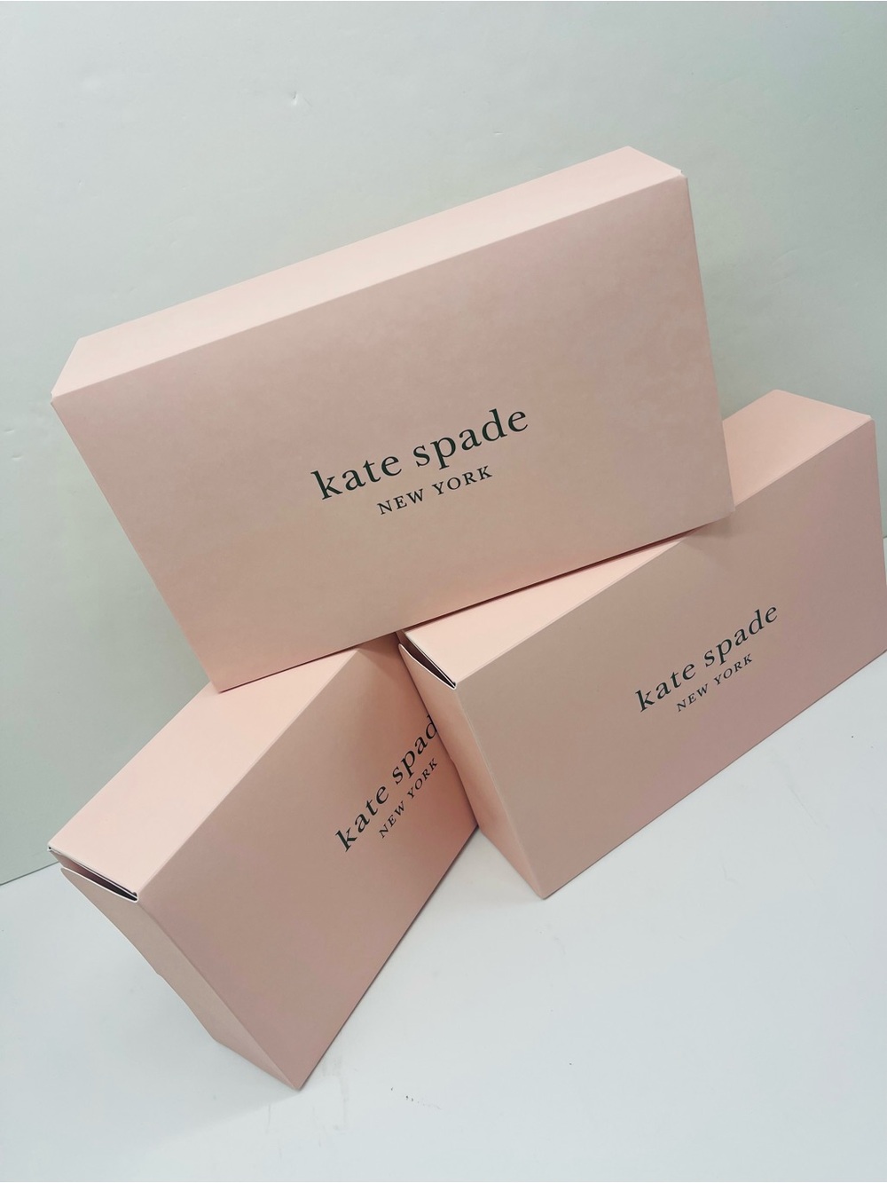 kate spade Pink Tote Packaging and Gift Boxes Set of 3 New - Picture 10 of 16